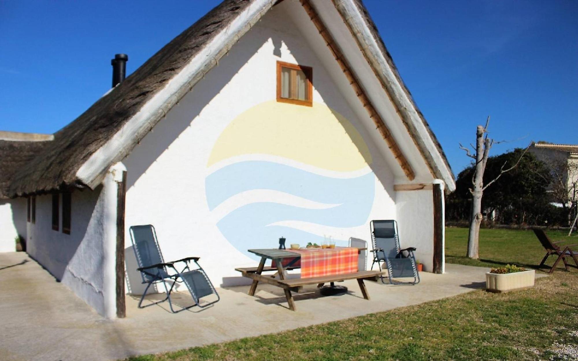 Barraca Tipica Del Delta, Con Piscina, Jardin Y Barbacoa - Deltavacaciones Villa Sant Jaume d'Enveja Buitenkant foto