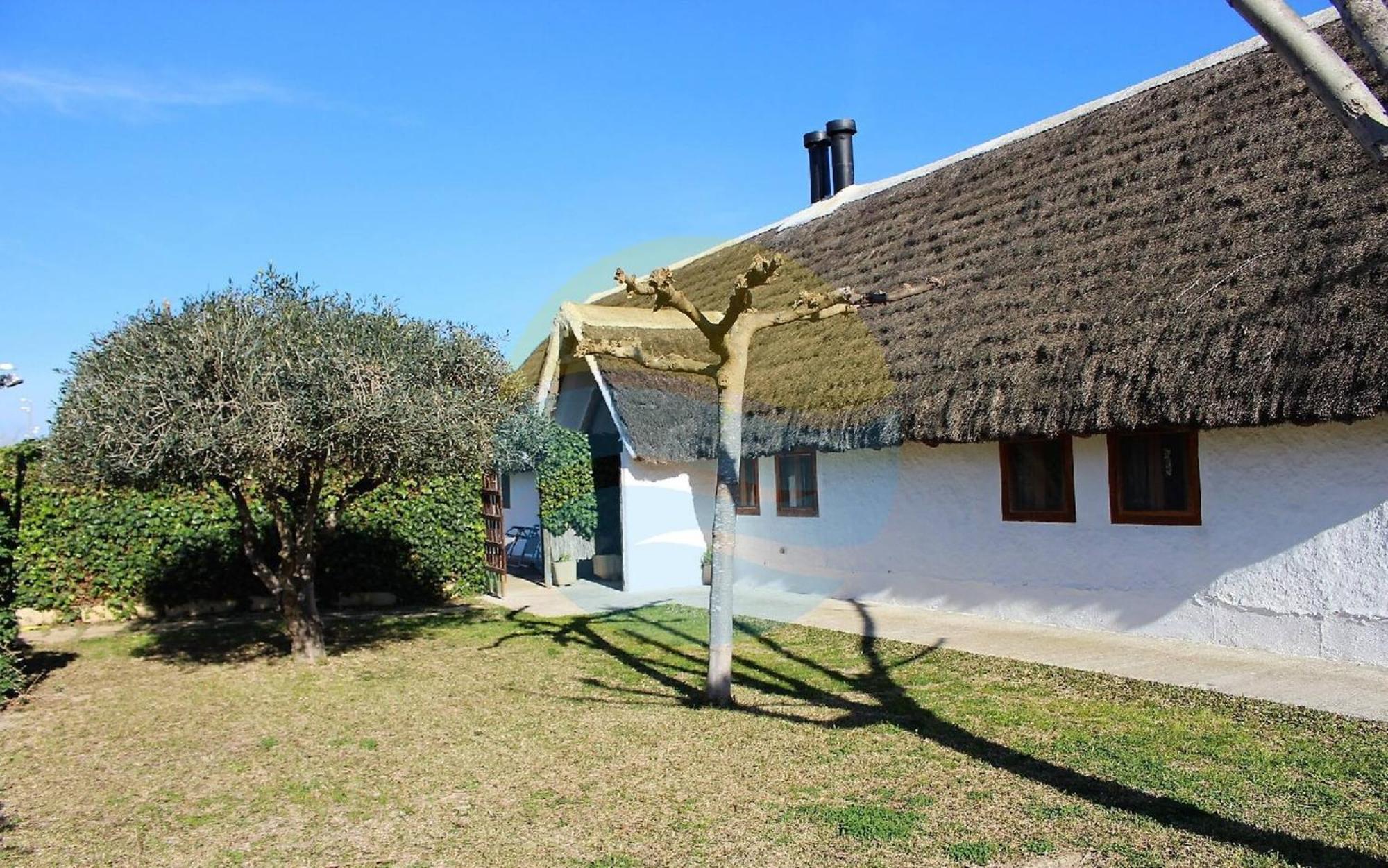 Barraca Tipica Del Delta, Con Piscina, Jardin Y Barbacoa - Deltavacaciones Villa Sant Jaume d'Enveja Buitenkant foto
