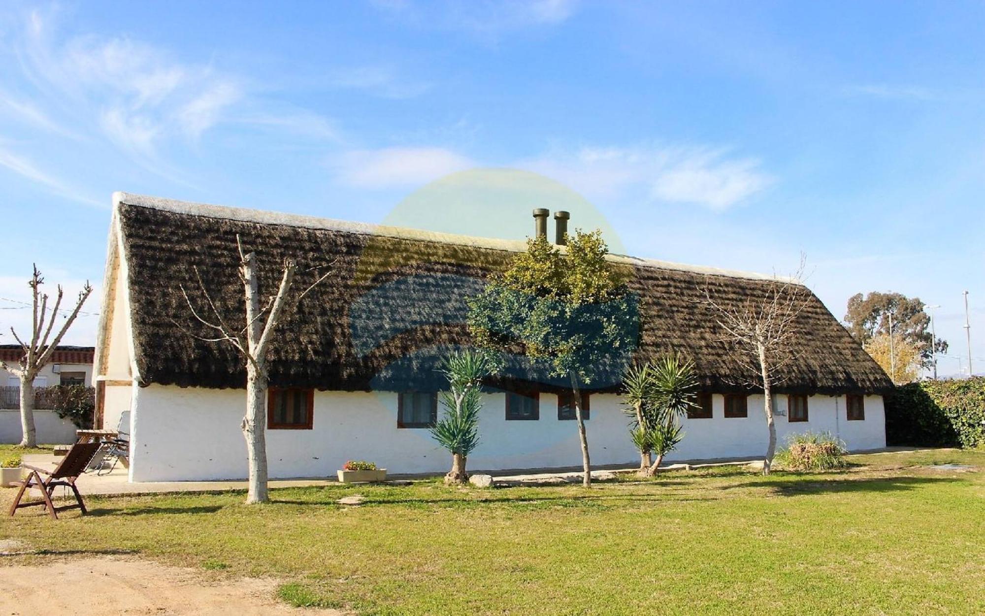 Barraca Tipica Del Delta, Con Piscina, Jardin Y Barbacoa - Deltavacaciones Villa Sant Jaume d'Enveja Buitenkant foto